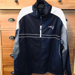 NWT New England Patriots NFL Sports Illustrated Wind Breaker